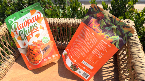 Natural Dried Papaya 100g