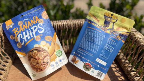 Natural Dried Banana 100g